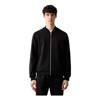 Karl Lagerfeld Zip-through Sweatshirt - Heren - Vesten met rits - Zwart - L - Hoodies & sweatvesten