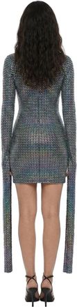 Dolce & Gabbana Womens Silver Elastane Turtleneck Clothing