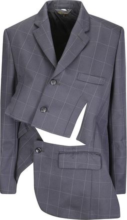Comme Des Garçons Tailored Wool Jacket With Classic Silhouette