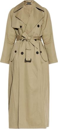 Balenciaga Double-Breasted Trench Coat