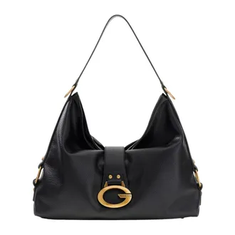 Guess Shoulder Bags, female, Black, Size: ONE SIZE Decor Vintage SML GF
