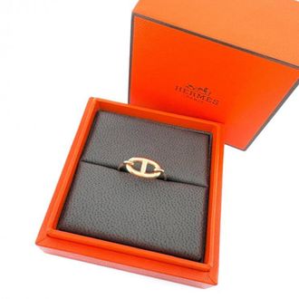 Herm&egrave;s Pink Gold (18K) Band Ring (Pre-Owned)