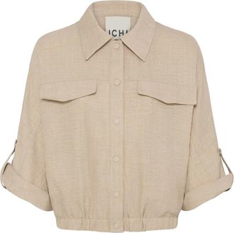 Ichi Giacche - - Jackets - Donna - Beige - L