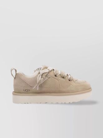 UGG slip-on mesh sneakers suede accents