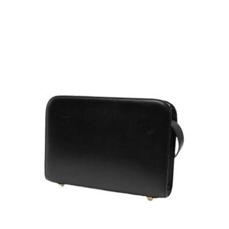 Saint Laurent Pre-owned Vintage Crossbody Shoulder Bag - Dames - Pre-owned - Zwart - Maat: ONE Size Leer