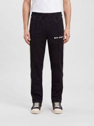 Palm Angels Pantaloni sportivi in tessuto tecnico con logo ricamato a contrasto