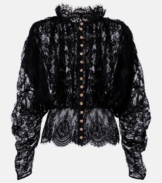 Self Portrait Lace blouse