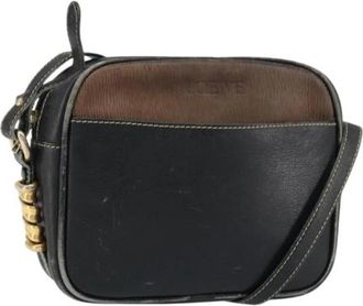 Loewe Pre-owned Leren Crossbody Tas - Dames - Vintage Schoudertas - Veelkleurig - ONE Size - Leer - Vintage