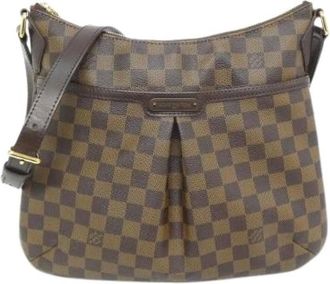 Louis Vuitton Pre-owned Cross Body Bags, male, Brown, Size: ONE SIZE Pre-owned Damier Bloomsbury Shoulder Bag