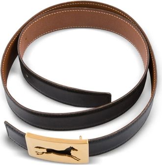 Hermès Cintura con fibbia 1994 - Nero