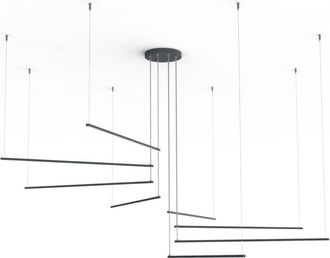 Lumicom Radius Lampara De Techo 8x Monocolor Mate