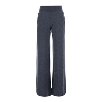 Pinko Pinko, Broeken, Dames, Grijs, S, Wol, Rechte broek