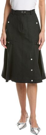3.1 Phillip Lim Utility Wool-Blend Godet Skirt