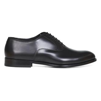 Doucal's York Oxford - Heren - Nette schoenen - Zwart - 43 EU - Leer - Schoenen