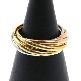 Cartier Yellow Gold (18K) Pink Gold (18K) White Gold (18K) Band Ring (Pre-Owned)