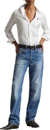 Ralph Lauren Slim Fit Cotton Shirt - White