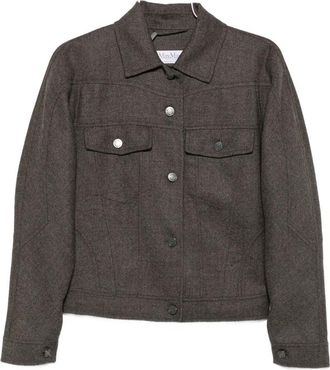 Max Mara Button-up Single Breasted Jacket