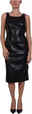 Marella Jurken > Damesjurken > Midi Jurken - Dames - Casual kleedjes - Zwart - M - Kleedjes