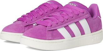 adidas Grand Court Alpha 00s Womens Tennis Shoes Purple Burst/White/Purple Burst : 7.5 B - Medium, Leather/Rubber