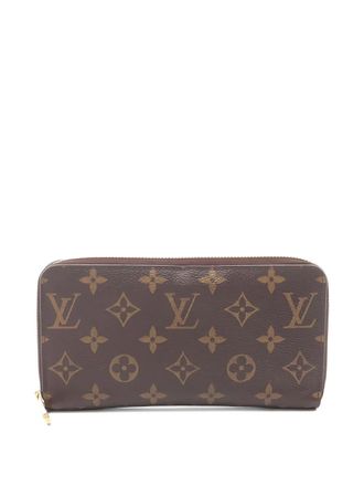 Louis Vuitton Portafoglio Zippy - Marrone
