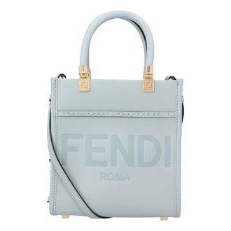 Fendi Mini Sunshine Shopper Blauw