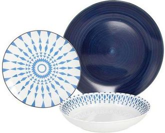 Tognana Set 18 Piatti Di Porcellana Algarve