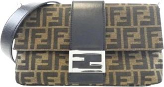 Fendi Pre-owned Belt Bags, female, Brown, Size: ONE SIZE Pre-owned Vintage Fanny Pack