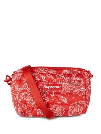 SUPREME Borsa a spalla imbottita - Rosso