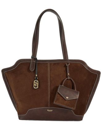 Dune London Decided Suede Tote