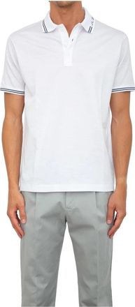 Paul & Shark Witte Katoenen Knoop Poloshirt - Heren - Polos - Wit - 2XL - Katoen - Tops