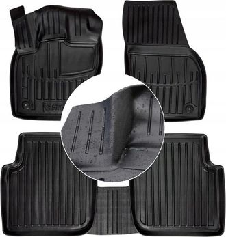 OEM Alfombrillas Y Limpiaparabrisas De Goma Para Vw Tayron A Partir De 2024 - Ud Troughs