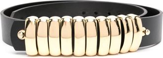 Federica Tosi Bold belt - women - Calf Leather - XS/S - Black