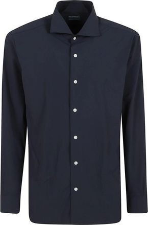 Barba Hombre, Camisas, Azul, Talla: 4XL