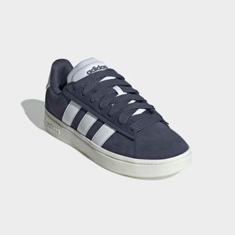 adidas Sneaker ADIDAS SPORTSWEAR GRAND COURT ALPHA, Herren, Gr. 42,5, blau (shadow navy, cloud wei&szlig;, shadow navy), Leder, Synthetik, Schuhe Sneaker, Design i