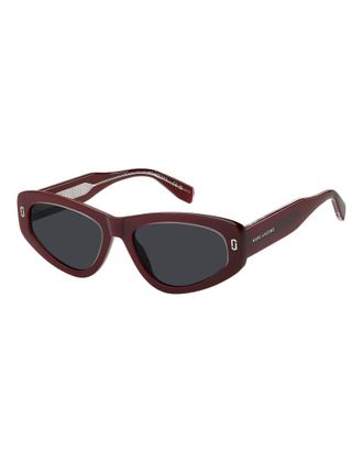 Marc Jacobs Marc jac sun occhiali da sole cat-eye con lenti grigie in rosso