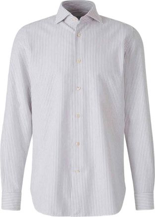 Vincenzo Di Ruggiero Napoli Camicia a righe in cotone - Blu