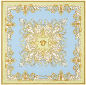 Versace Seidenfoulard im Versace Barocco-Print