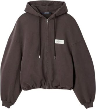 Jacquemus Donna, Felpe, Marrone, XS, new