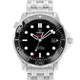 Omega Pre-owned Omega Seamaster Professional Black Dial Mens Watch 212.30.41.20.01.003