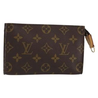 Louis Vuitton Pre-owned Clutches, female, Brown, Size: ONE SIZE Pre-owned Canvas Clutch