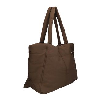 Moss Copenhagen Siria Sasja Icon Shopper - Dames - Tassen - Bruin - Maat: ONE Size Zijde