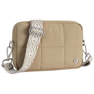 Generic Crossbody Wallet Purse for Women and Girls, Crossbody Bags with Graphic In Adjustable Strap Portable Lightweight Shoulder Sling Bag (Khaki)