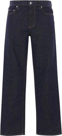 Toteme Low Straight Denim - Dames - Regular Fit Jeans - Blauw - W28 L32 - Denim - Jeans