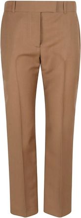 Alexander McQueen Broeken, Dames, Bruin, M, Stijlvolle broeken voor mannen en vrouwen