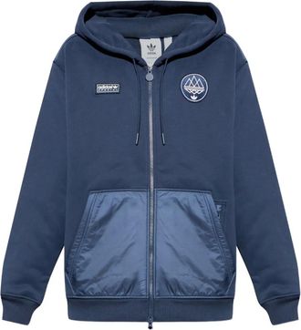 adidas Wilpshire SPZL hoodie met ritssluiting - Blauw