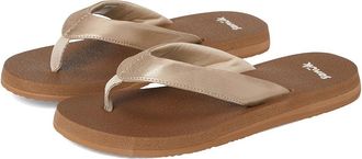 Sanuk Yoga Mat II Metallic Womens Sandals Champagne : 11 B - Medium