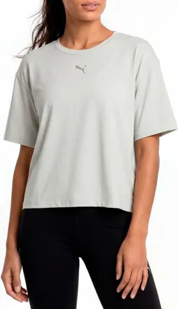 Puma CLOUDSPUN Relaxed T-Shirt in Creme De Mint at Nordstrom, Size X-Large