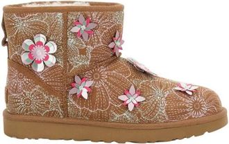 UGG Classic Mini Meadow - Dames - Winterlaarzen - Bruin - 37 EU - Wol - Schoenen