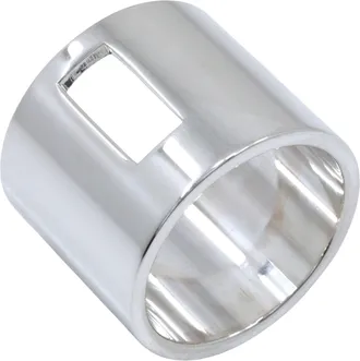 Gucci Silver 925 Band Ring (Pre-Owned)