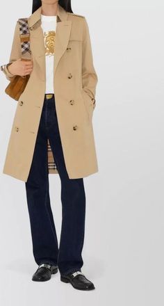 Burberry kensington heritage trench coat design